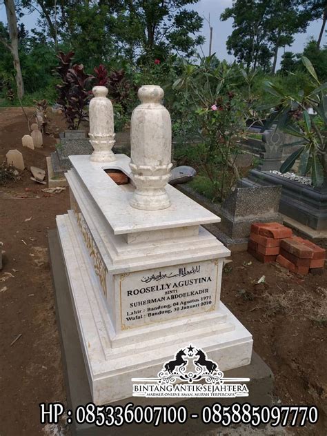 Makam Keramik Marmer Harga Kijing Kuburan Marmer Kijing Marmer Putih