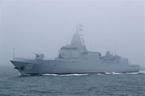 China S First Type 055 Destroyer Nanchang Commissioned Chinadaily Cn