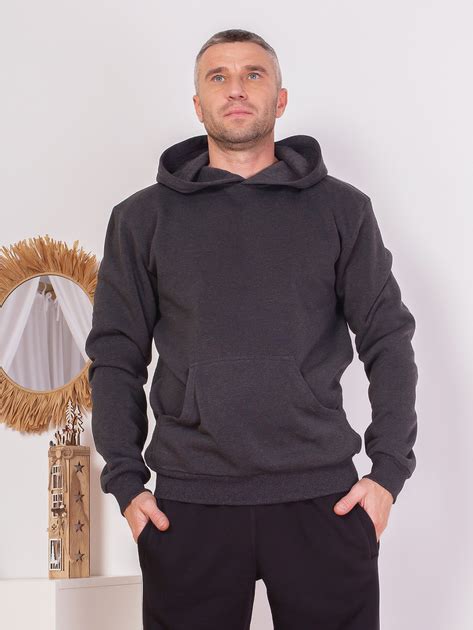 Худи мужское ISSA PLUS GN-403 XXL Серое (issa2007682147052) – в ...