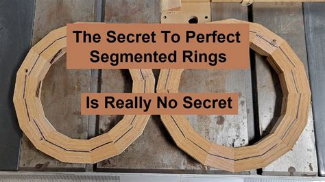 The Secret To Perfect Segmented Rings YouTube