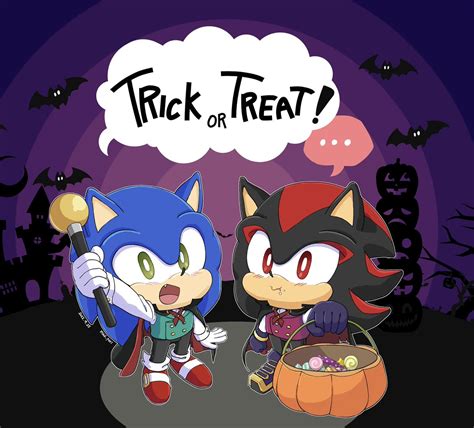 王張二兎 onechan on Twitter RT mad pori Halloween Chibi Sonic Shadow