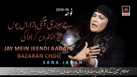 Noha Jay Mein Jeendi Aagaye Bazaran Sana Jahan 2018 Arbaeen