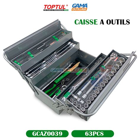 Caisse A Outils Pcs Toptul Gama Outillage Alg Rie