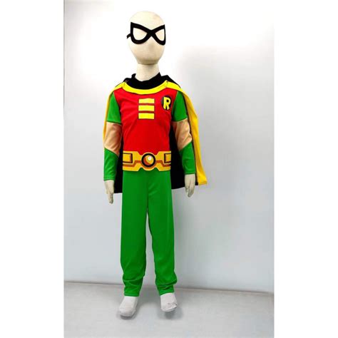 Teen Titans Child's Robin Costume - Child Teen Titans Robin Cosplay | Costume Party World