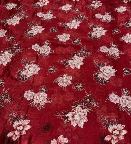 Pure Chinon Chiffon At Rs Meter Chiffon Embroidery Fabric In