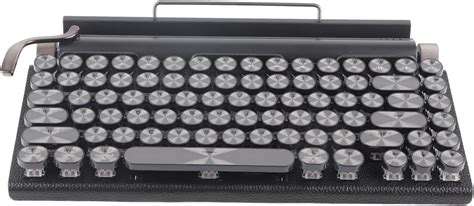 Asixxsix Retro Typewriter Keyboard Wireless Bluetooth Typewriter Style