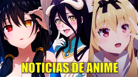 Fecha De Date A Live Fecha De Estreno Arifureta Temporada Y