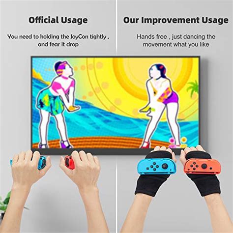 Leyu Smart Switch Just Dance Joycon Grip Pack Party Gift Wrist