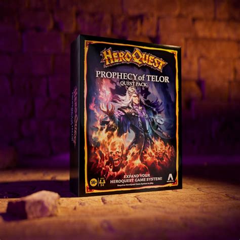 HeroQuest Board Game - Expansion: Prophecy of Telor Quest Pack (English ...