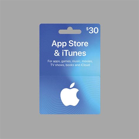 APPLE ITUNES GIFT CARD 30$ USA - Games Advisor