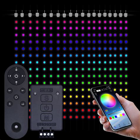 Rf Wireless App Programmable Spi Dmx Led Matrix Editor Controller