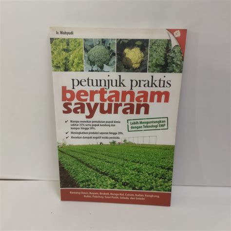 Jual Buku Petunjuk Praktis Bertanam Sayuran Shopee Indonesia