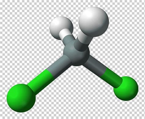 Diclorosilano Diclorometano Estructura Lewis Mol Cula Modelo Bola Y