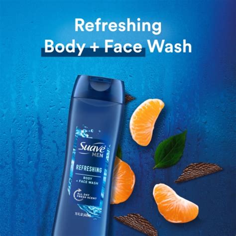 Suave Men Refresh Body Wash, 15 fl oz - Kroger