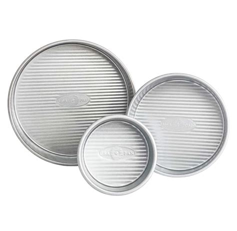 USA Pans 3 Piece Round Cake Pan Set Small - Murphy's Department Store