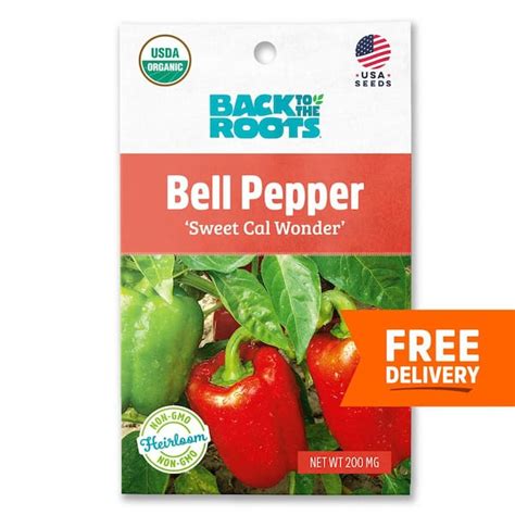 Reviews For Back To The Roots Organic Sweet Cal Wonder Bell Pepper