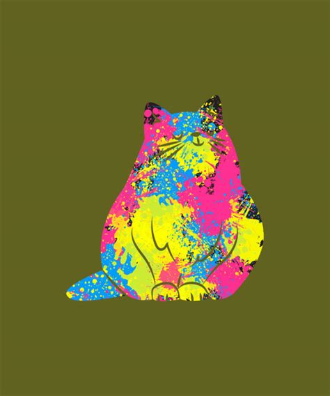 Pansexual Pride Kawaii Cat LGBT Gay Digital Art By Tinh Tran Le Thanh Fine Art America