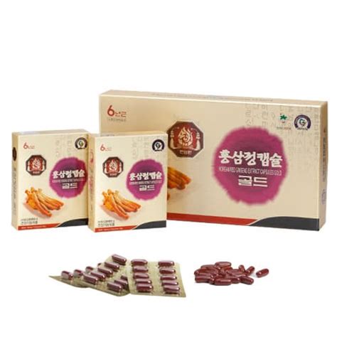 Korean Red Ginseng Extract Capsule Tradekorea