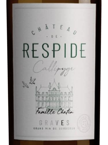 Ch Teau De Respide Callipyge Graves Blanc Vivino Schweiz