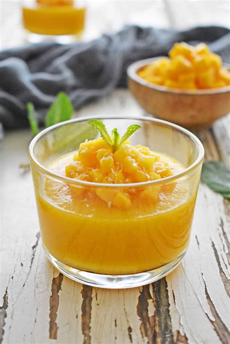 Simple Mango Pudding - Scruff & Steph