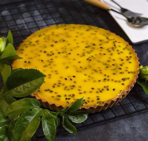 Best Passion Fruit Mango Tart Recipe Agnes S Kitchen