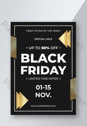 Black Friday Sale Flyer Template | EPS Free Download - Pikbest