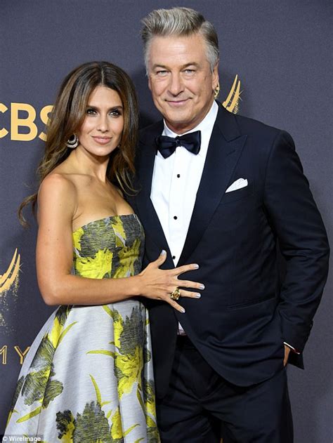 Alec Baldwin 59 Offers His Wife Hilaria 33 His Jacket Daily Mail