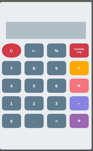 Solved Need To Make Calculator Using Htmlcss And Javascript From