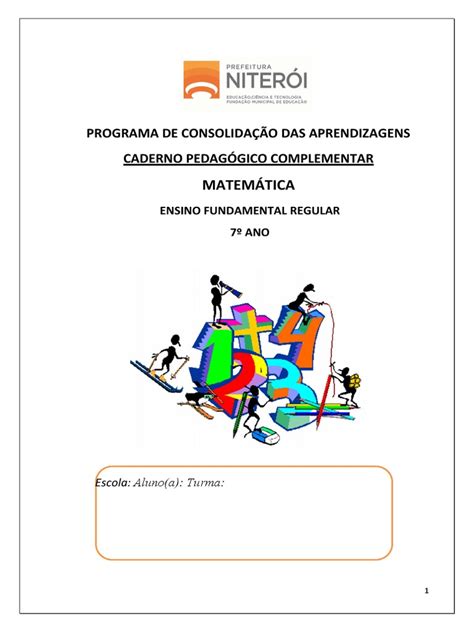 Material Do Sétimo Ano - MATEMÁTICA Sétimo Ano Muito Bom | PDF | Longitude | Número inteiro