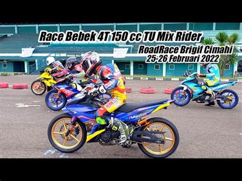 Race Bebek 4T TU 150 Cc Mix Rider RoadRace Brigif Cimahi 25 26