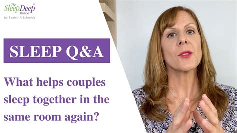 What Helps Couples Sleep Together In The Same Bed Again Sleep Divorce