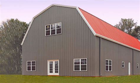 Ruby Mcswain Storage Gambrel Roof Steel Building American Buildings