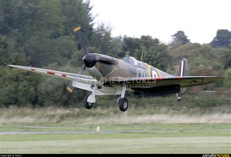 G CFGJ Private Supermarine Spitfire Mk Ia At Brighton Shoreham