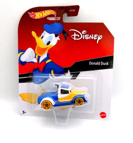 Hot Wheels Disney Character Car Donald Duck 2023 Ubuy India