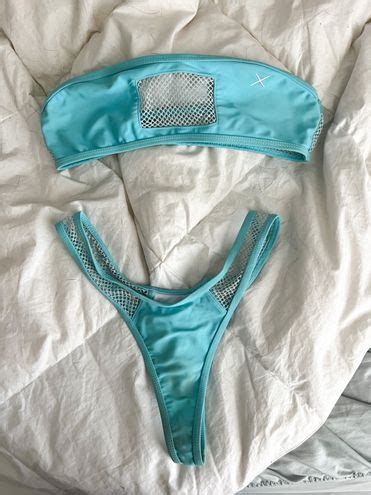 Boutinela Bikini Set Blue 65 18 Off Retail From Alyssa
