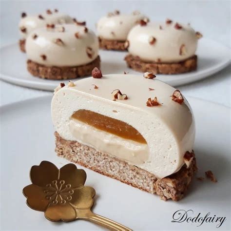 Doriane On Instagram Entremets Individuels Zephyr Caramel Mangue