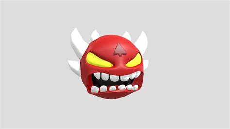 Geometry Dash Extreme Demon - Download Free 3D model by Khalfanel ...