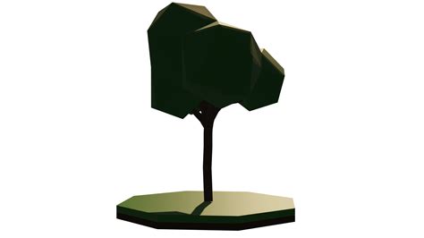 Archivo 3d Gratis Árbol Lowpoly・objeto Para Impresora 3d Para Descargar