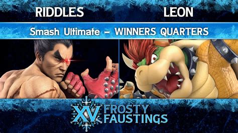 Frosty Faustings XV 2023 Winners Quarters Riddles Kazuya Vs LeoN