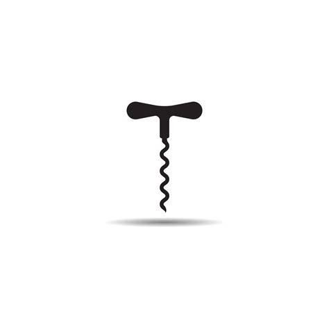 Corkscrew icon vector 10957633 Vector Art at Vecteezy