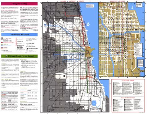 Chicago ''L''.org: System Maps - Route Maps