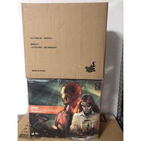 Hot Toys Movie Masterpiece MMS311 Iron Man 3 Iron Man MK IX Mark 9 Pepper Potts