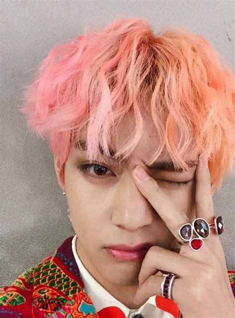 Bts V Hair Colour Btsan