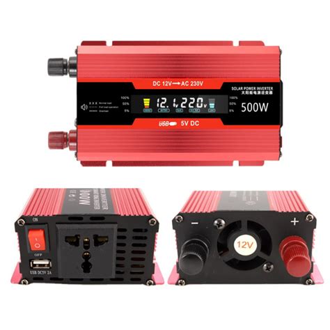 Преобразователь UKC AC/DC 12V-220V 500W KC-500D инвертор с LCD, купить ...