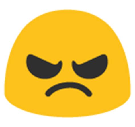 Angry Face Emoji - Copy & Paste - EmojiBase!