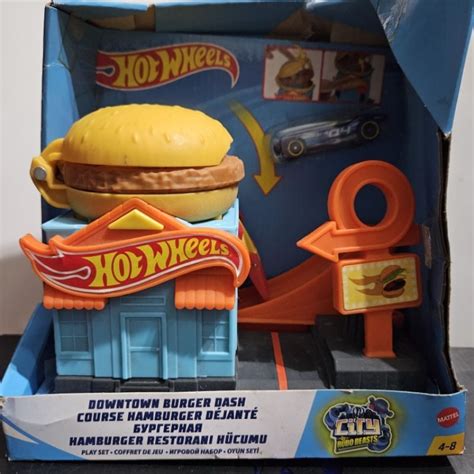 Hot Wheels City Downtown Burger Dash Shopee Philippines