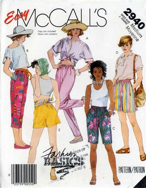 1000 Images About Mccalls Patterns 1980s On Pinterest