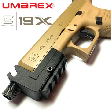 Archivo STL GBB GBBR Elite Force Airsoft VFC Umarex Glock 19X Glock 45