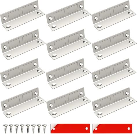 Drawer Magnet Door Catch 12 Pack Ultra Thin Cabinet Door Magnets 30 Lb