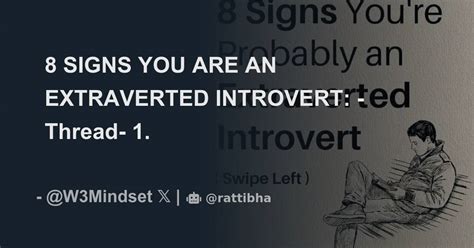 Signs You Are An Extraverted Introvert Thread Thread From The